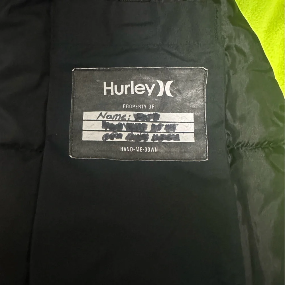 Hurley Multicolor Graphic Hoodie Boys Youth 7/8